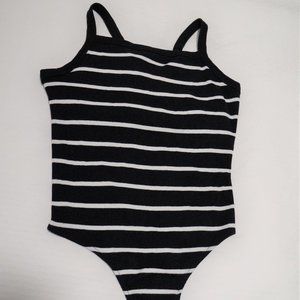 Striped Body Suit